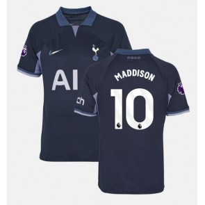 Lacne Muži Futbalové dres Tottenham Hotspur James Maddison #10 2023-24 Krátky Rukáv - Preč